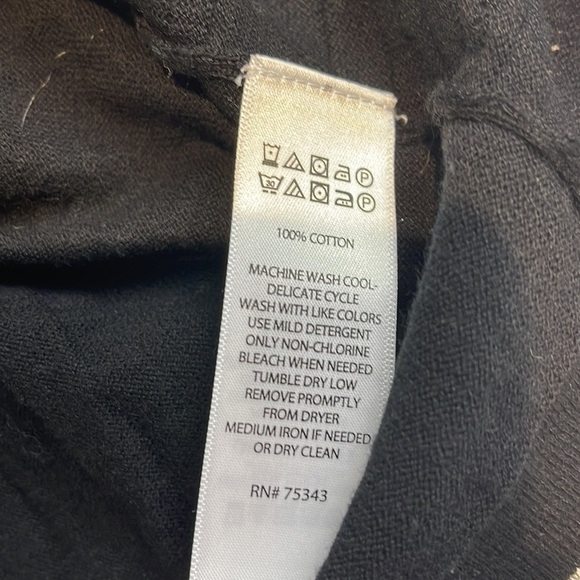 Joie Sleeveless Cardigan Vest Size Medium Black - Picture 6 of 7